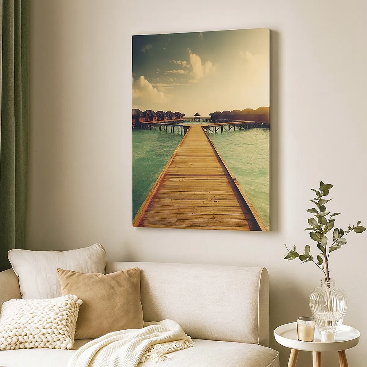 Canvas picture - Warm Welcome - 50x70 cm