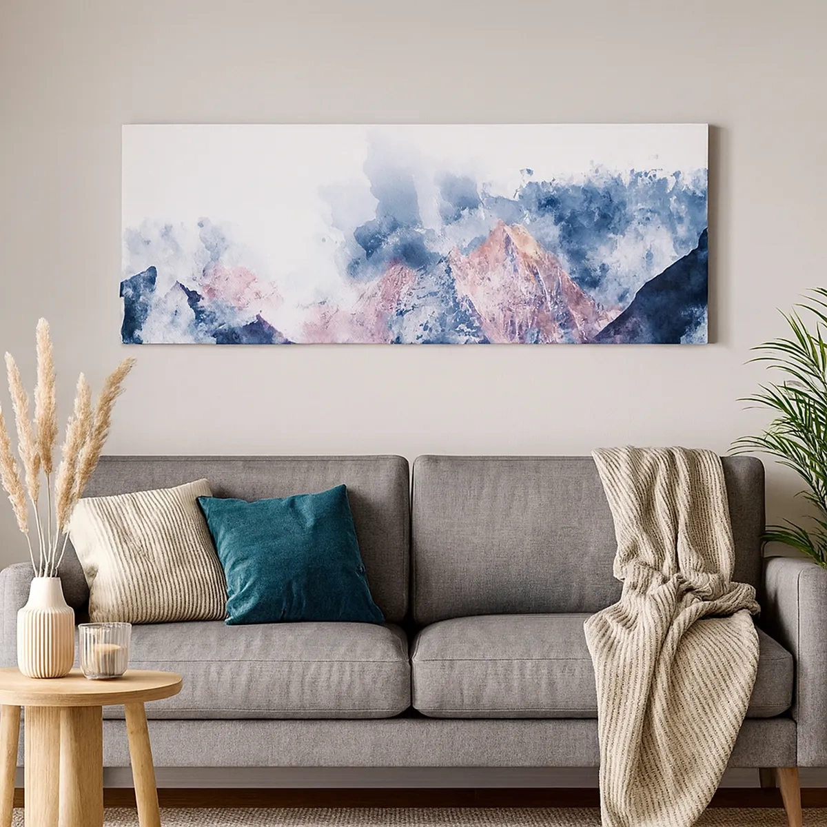 Canvas picture - Those Summits! - 30x30 cm