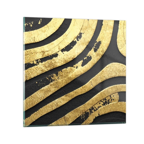 Glass picture - Everything Flows - 60x60 cm