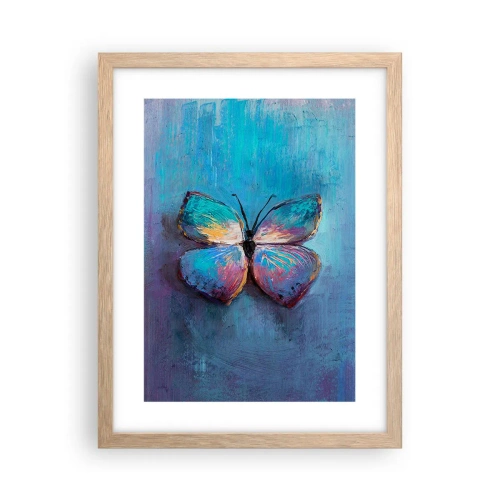 Poster in light oak frame - In Full Splendour - 30x40 cm