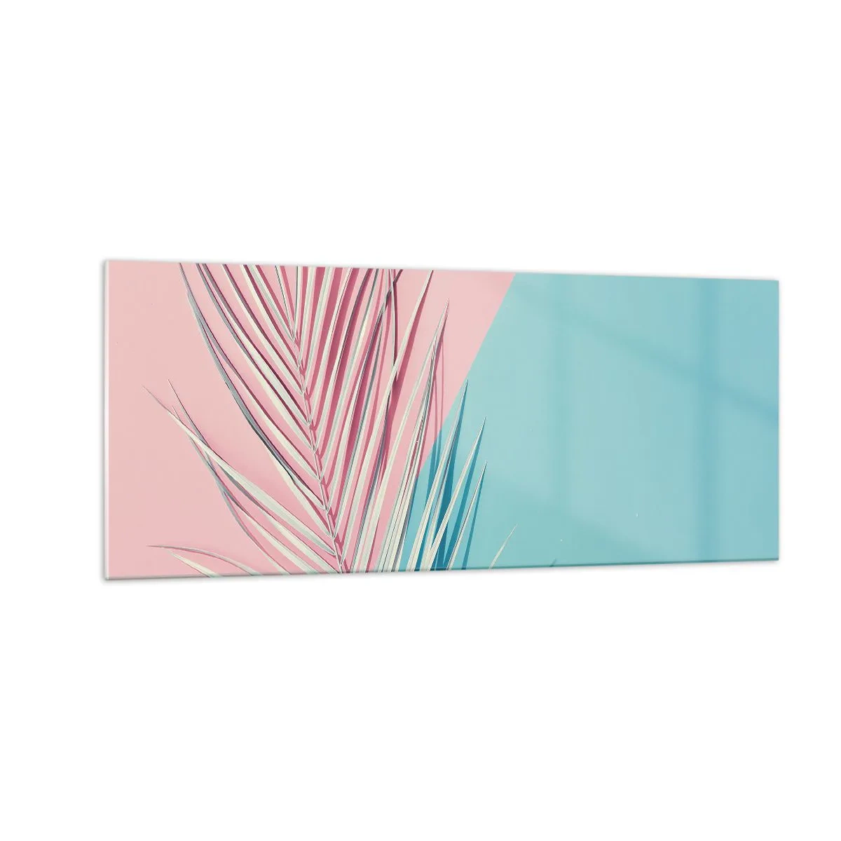Glass picture - Tropical impression - 100x40 cm