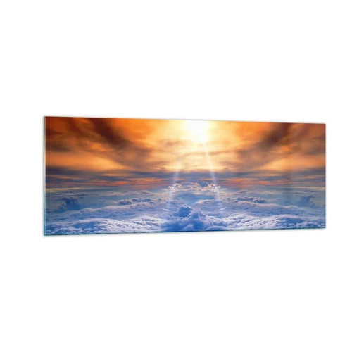 Glass picture - Mystic Landscape - 140x50 cm