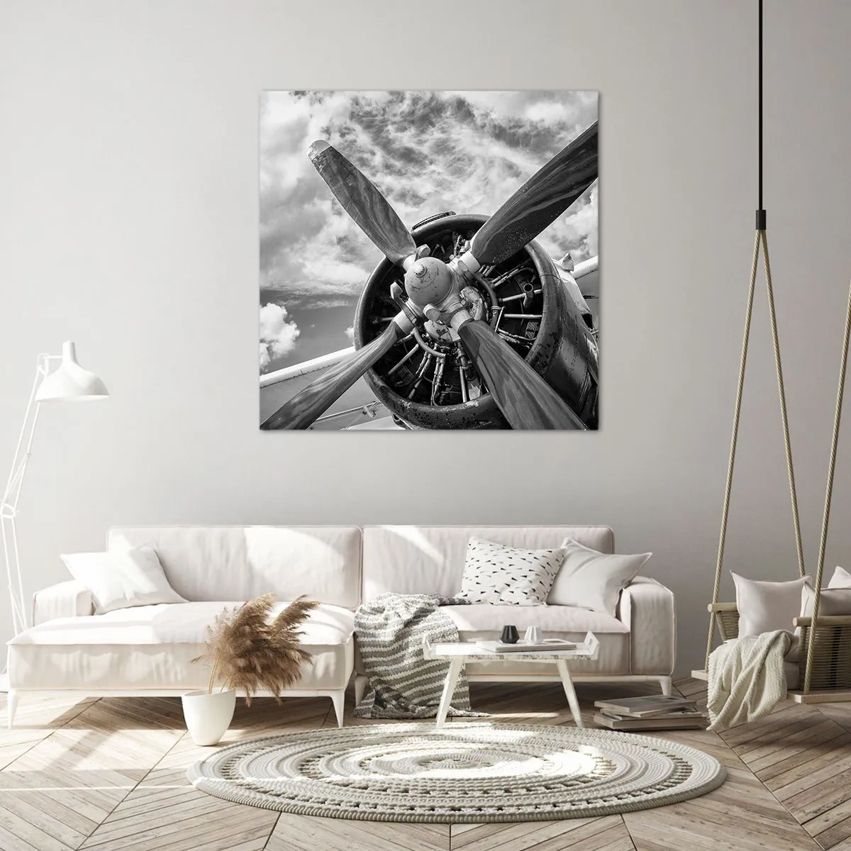 Canvas picture - Conquerer of the Skies - 50x50 cm