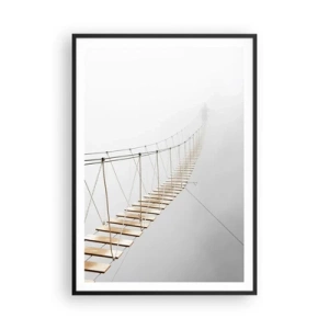 Poster in black frame - Where Did He Take You? - 70x100 cm