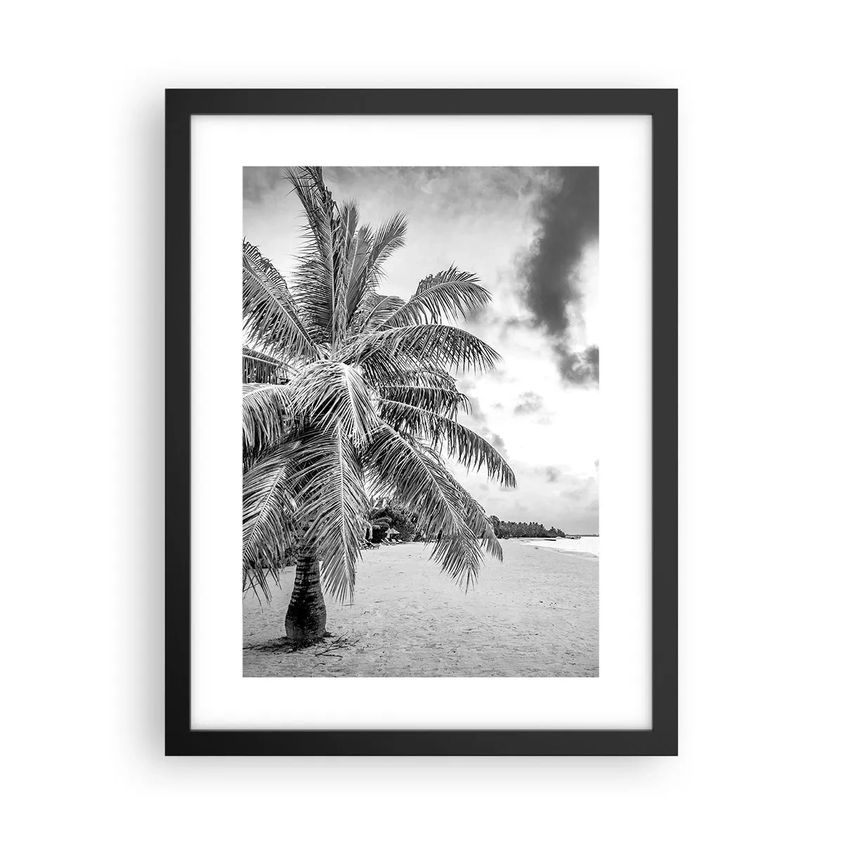 Poster in black frame - When You Miss Loneliness… - 30x40 cm