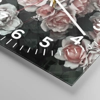 Clock face with numbers