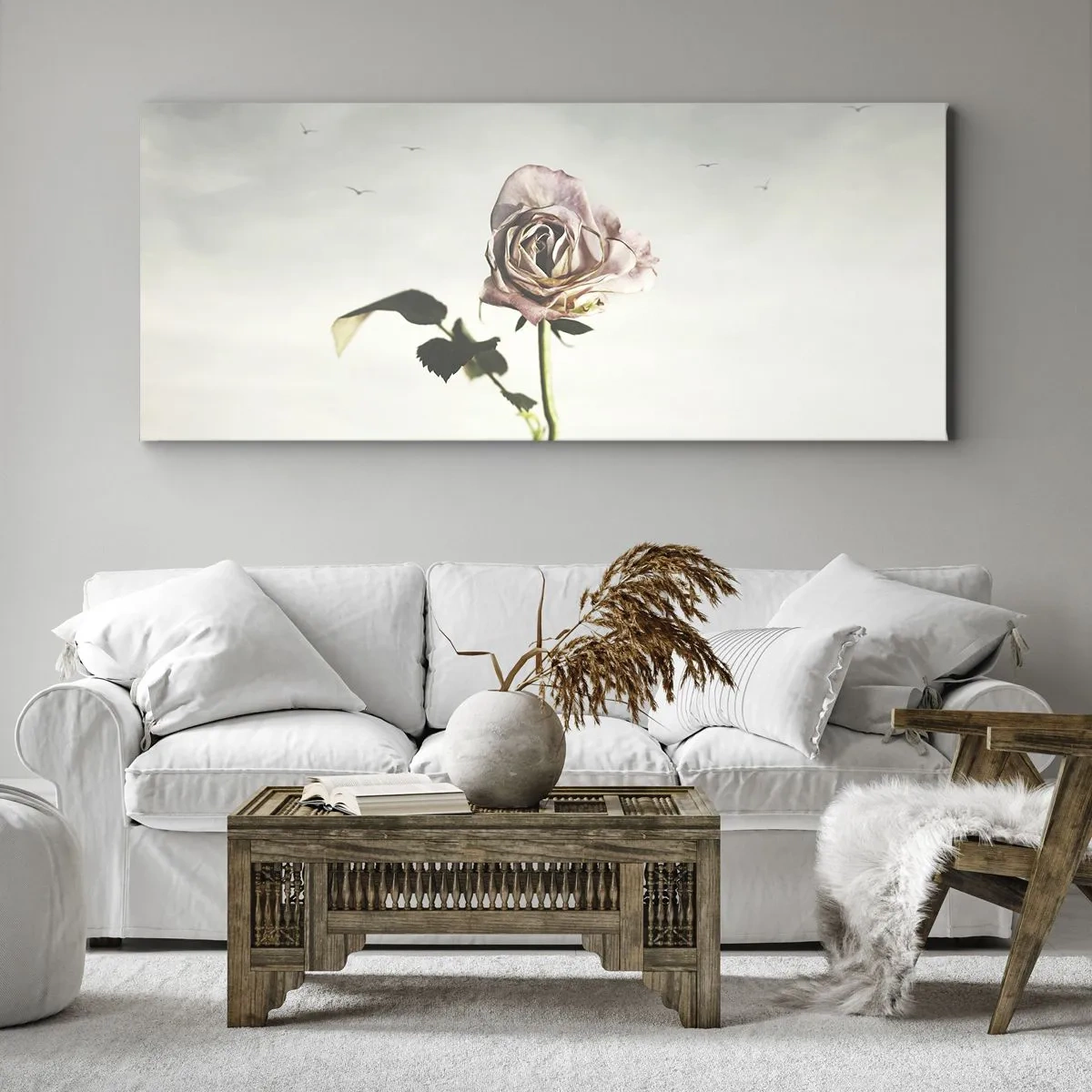Canvas picture - Welcoming of Spring - 140x50 cm