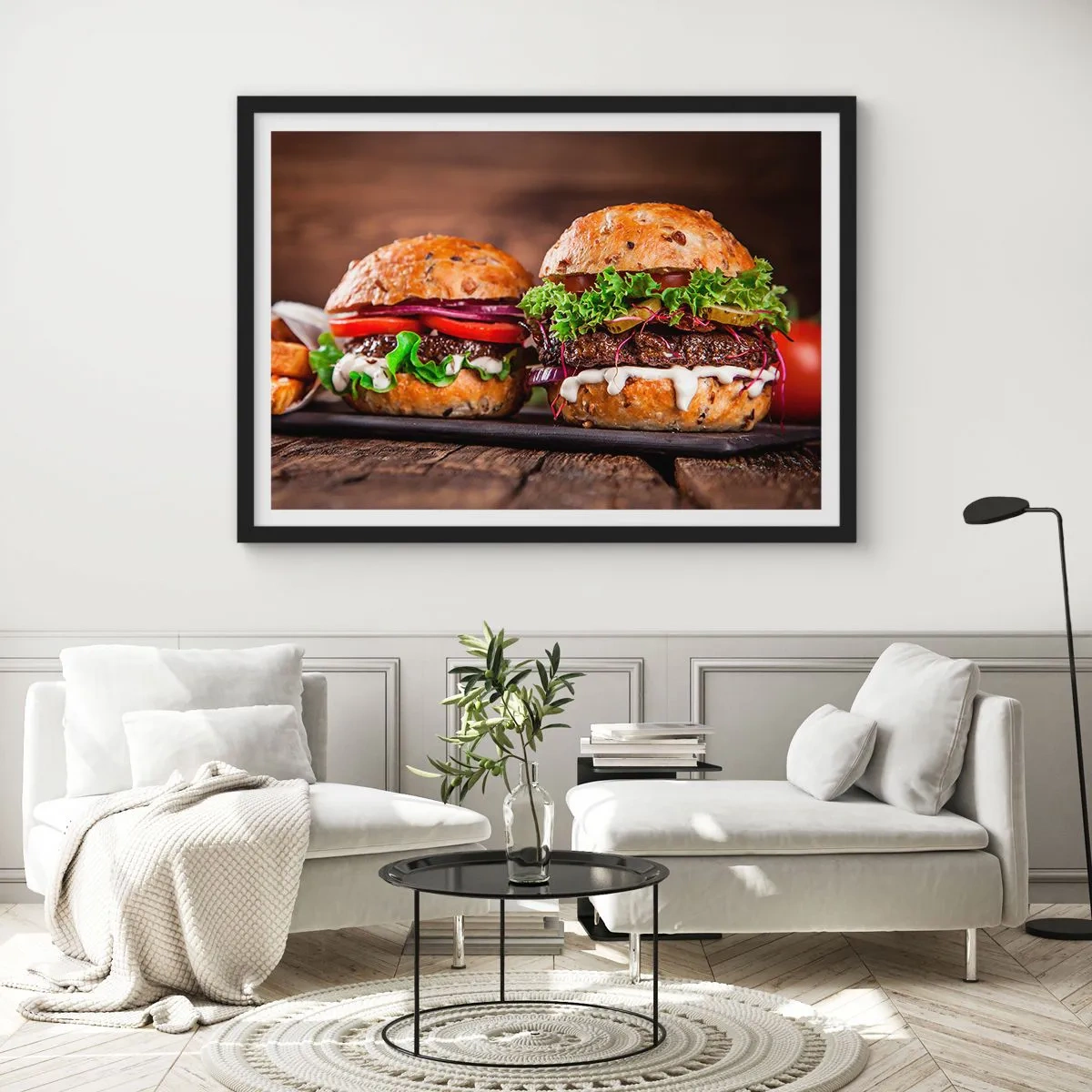 Poster in black frame - American Dream - 91x61 cm