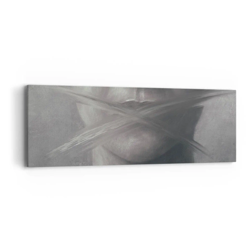 Canvas picture - Not a Word - 90x30 cm