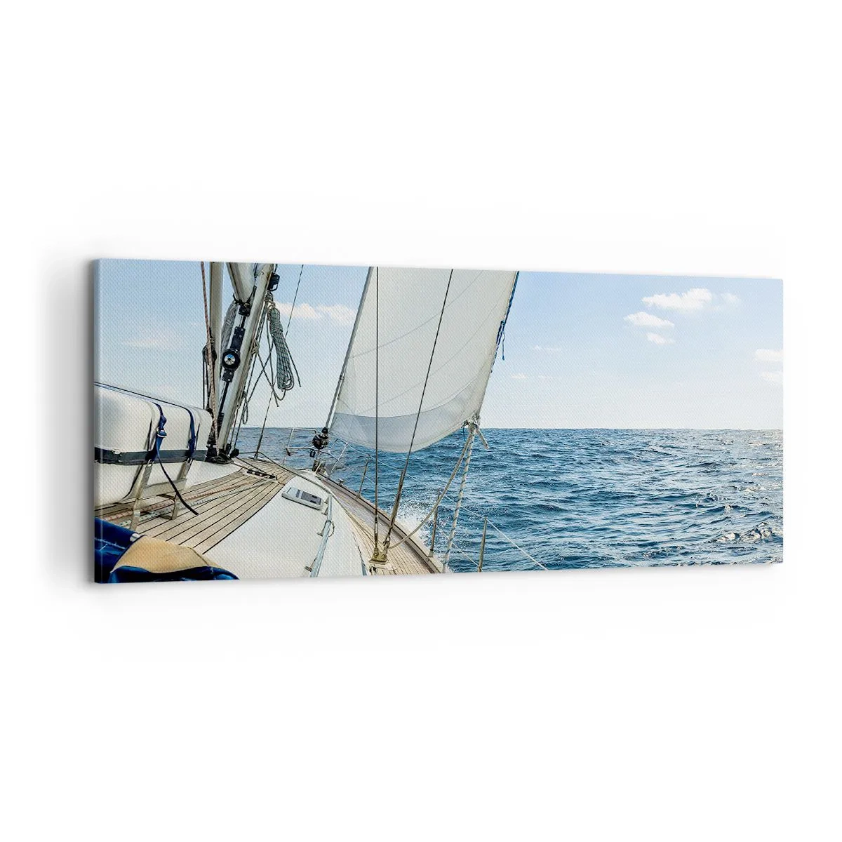 Canvas picture - Ahoy, Adventure - 100x40 cm