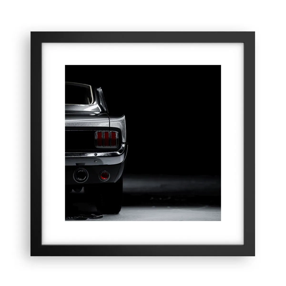 Poster in black frame - Charm of the Classic - 30x30 cm