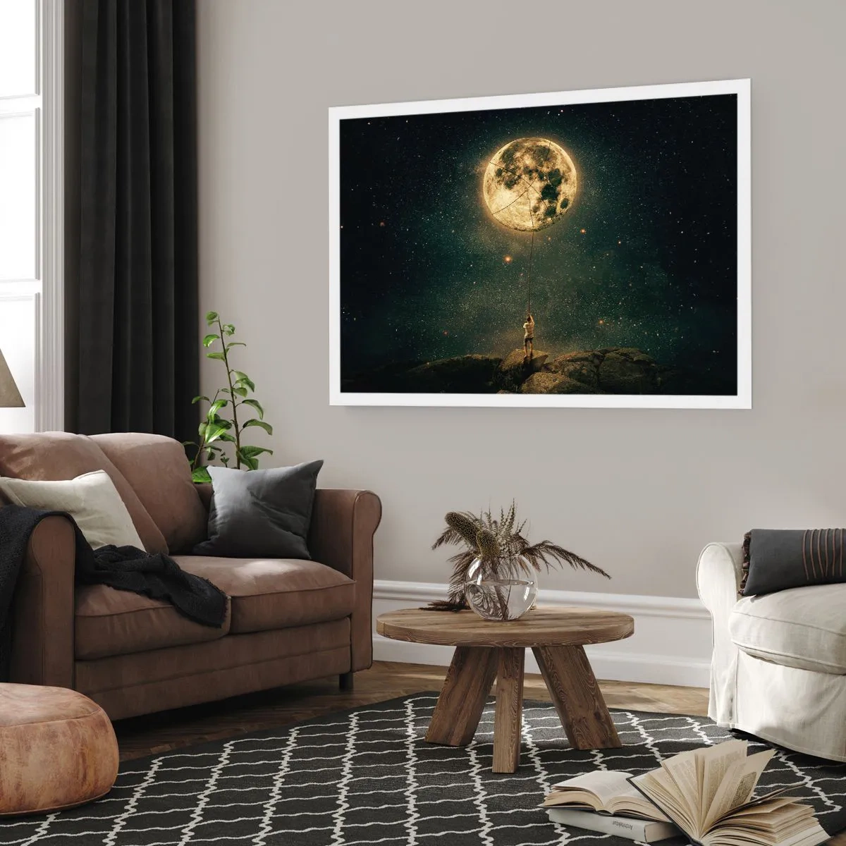 Poster - One that Stole the Moon - 70x50 cm