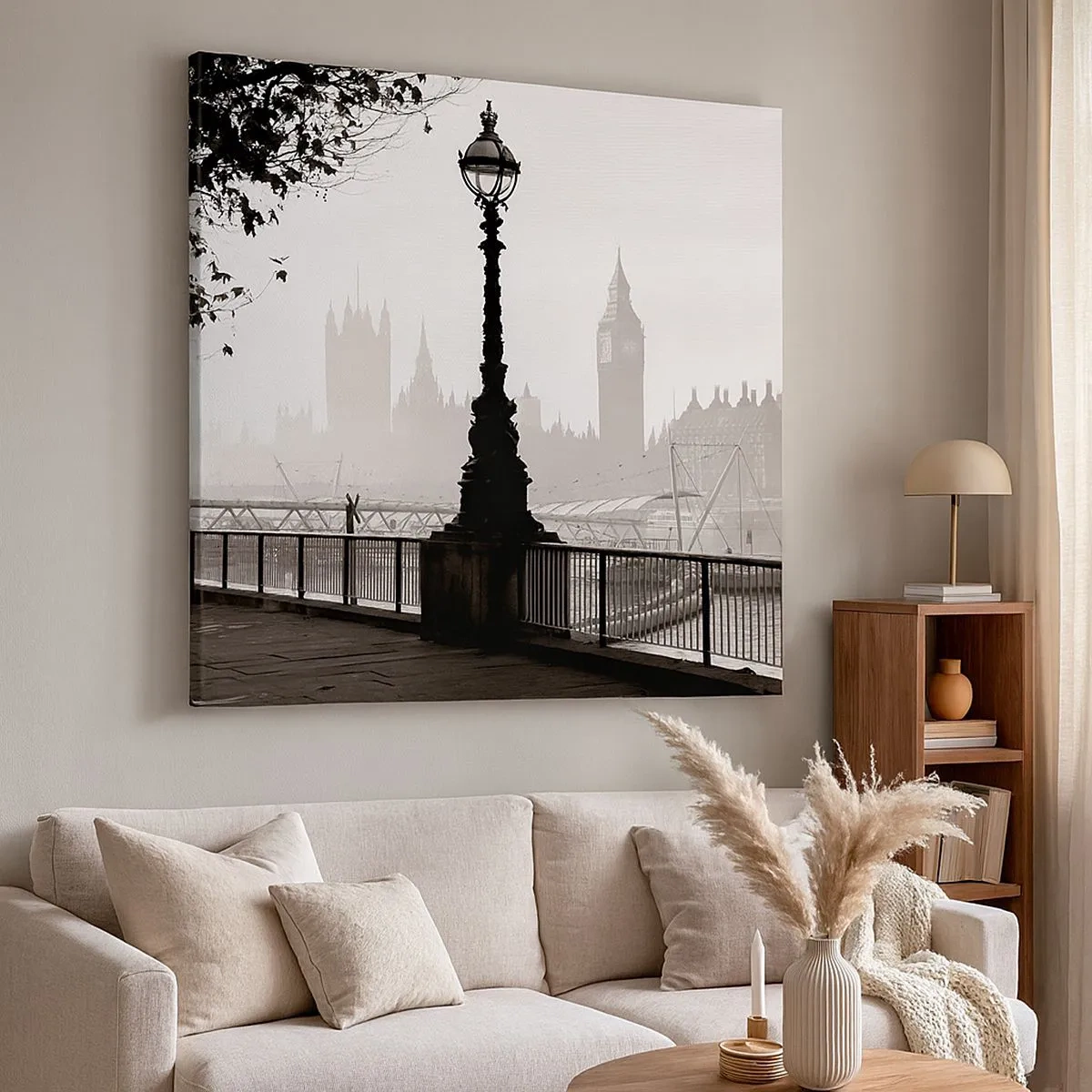 Canvas picture - London Morning - 30x30 cm