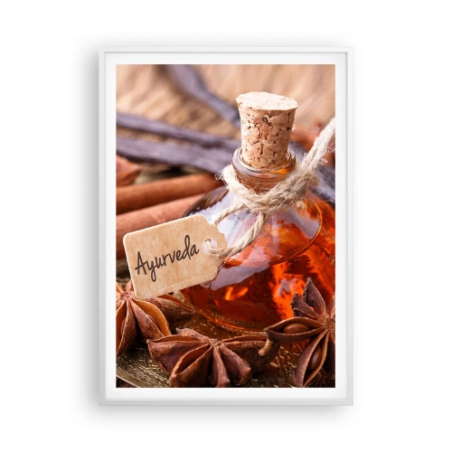 Poster in white frmae - Unity of Body and Spirit - 70x100 cm