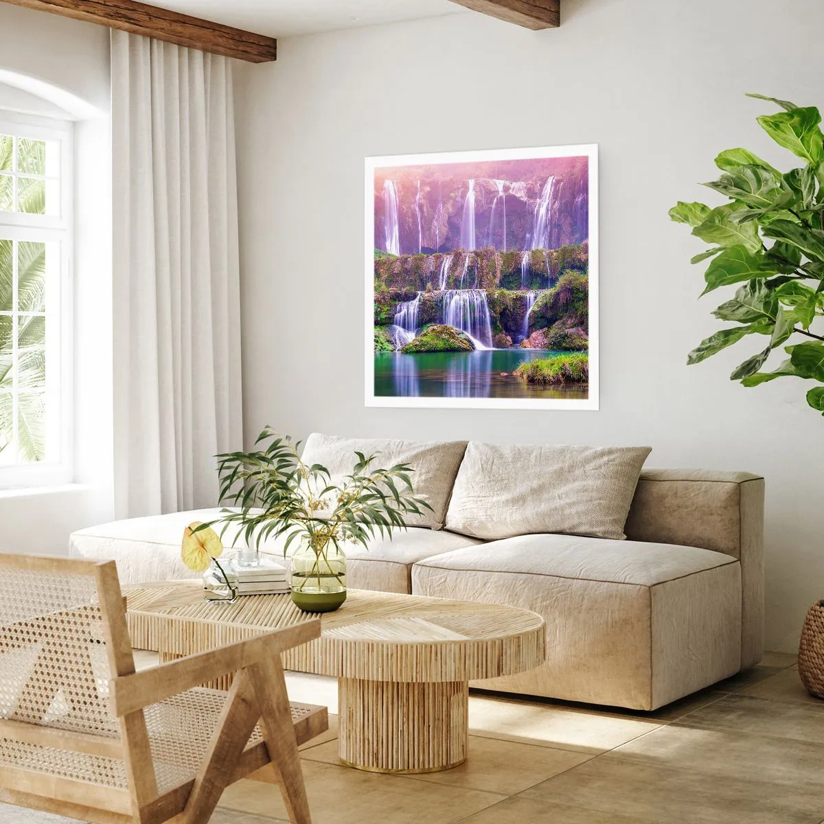 Poster - Stairway to Heaven - 40x40 cm