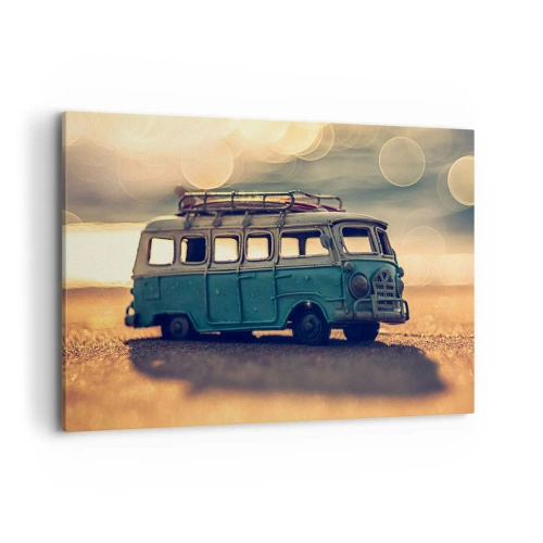 Canvas picture - The End of Idol of Money and Work - 100x70 cm