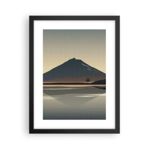 Poster in black frame - Mirror Image - 30x40 cm
