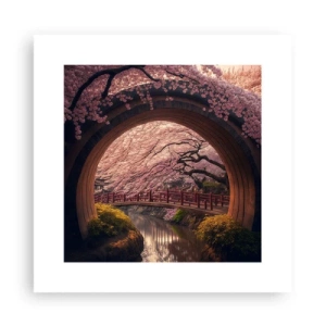Poster - Japanese Spring - 30x30 cm