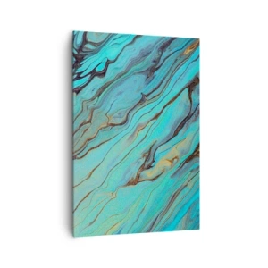 Canvas picture - Turquoise Tide - 70x100 cm