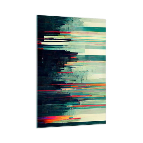 Glass picture - Futuristic City - 70x100 cm