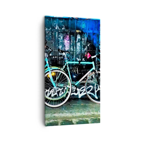 Canvas picture - City Calls - 45x80 cm