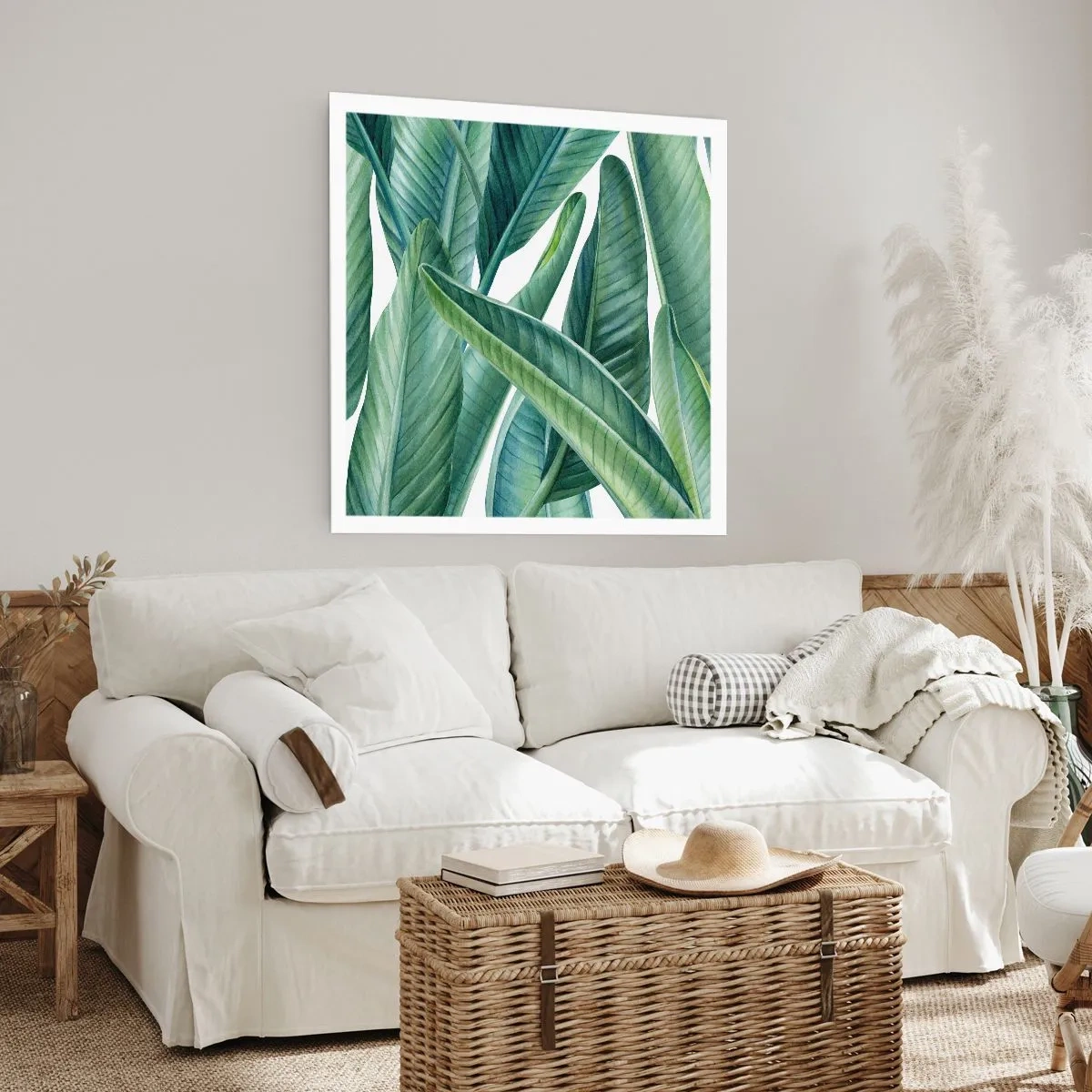 Poster - Only Green Itself - 30x30 cm