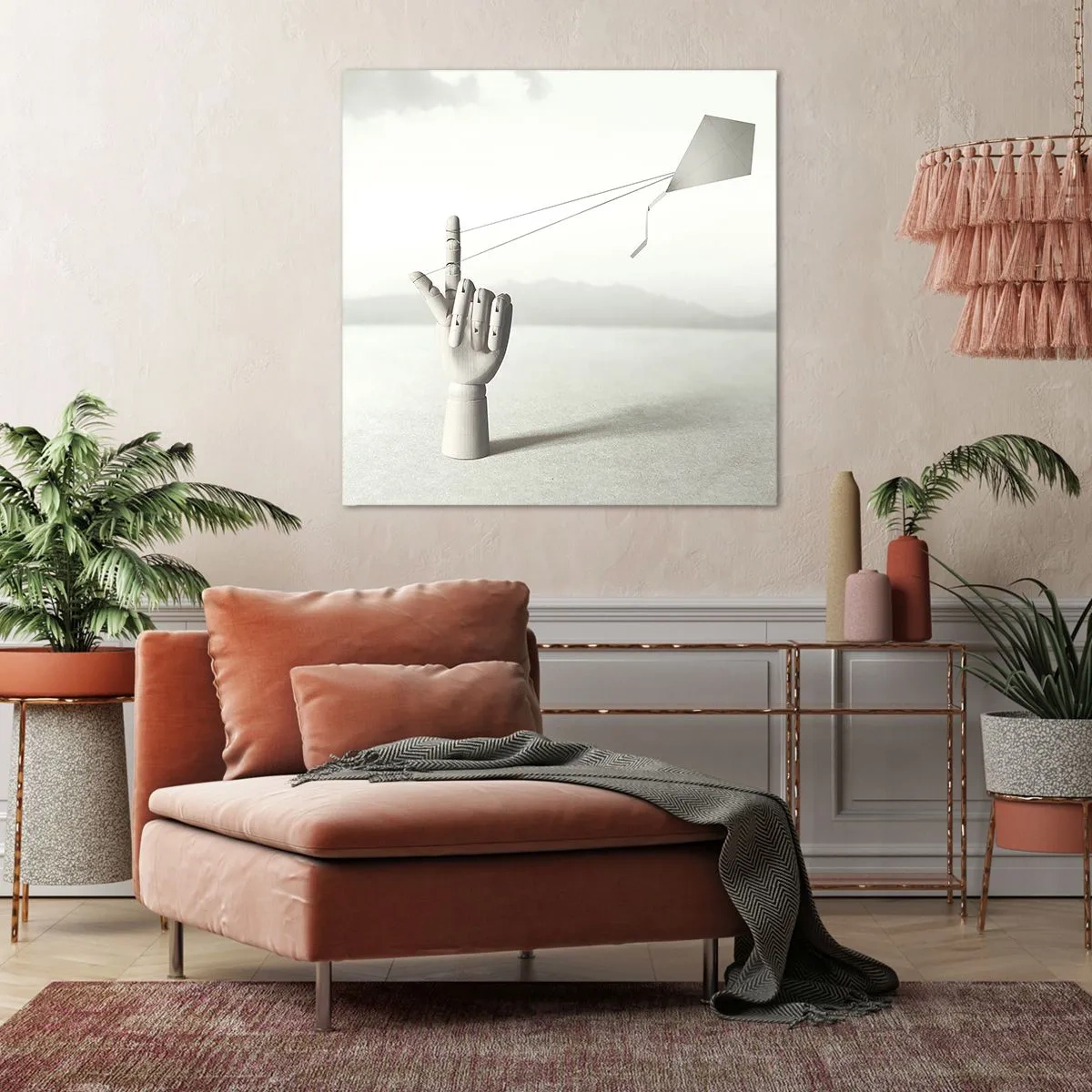 Canvas picture - Test of Strengths - 50x50 cm