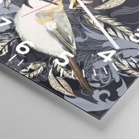 Clock face with numbers