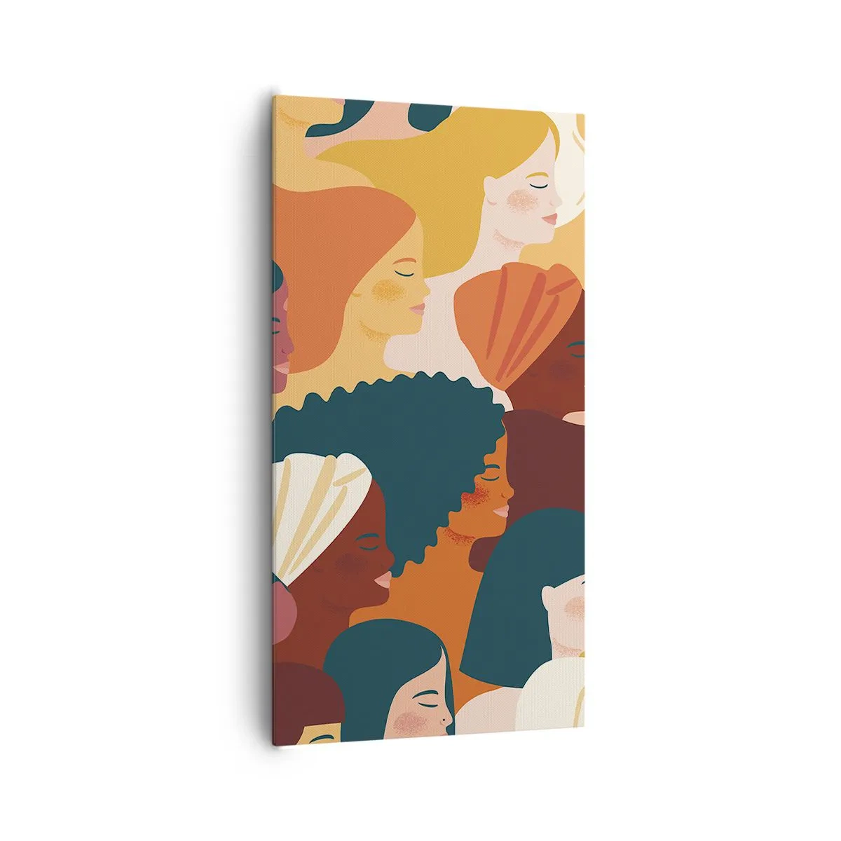 Canvas picture - Pure Womanhood - 65x120 cm