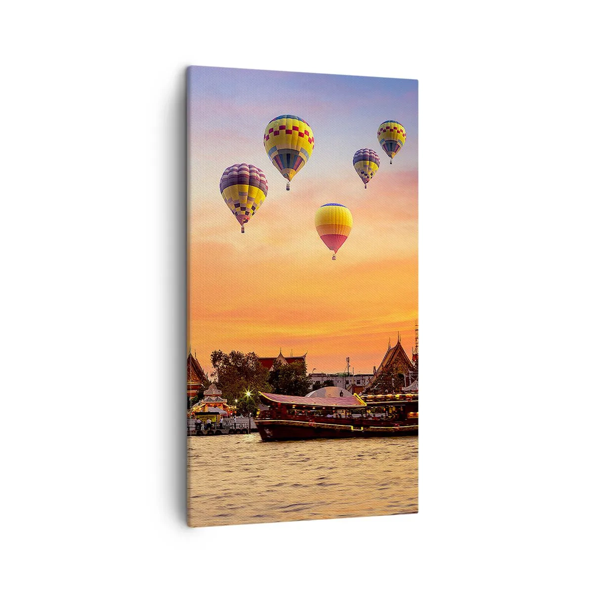 Canvas picture - Here Is Where Fairtales Are Born - 45x80 cm