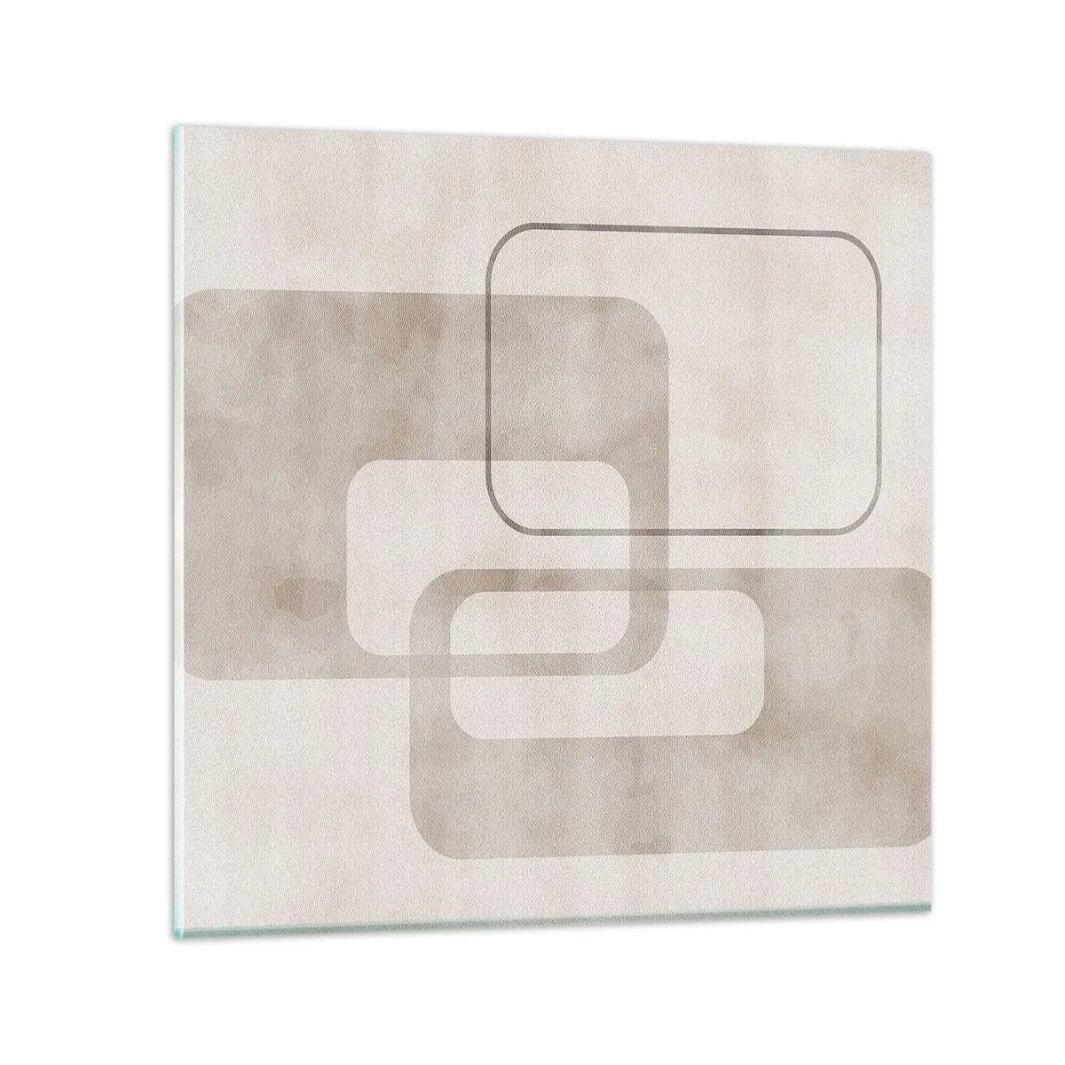 Glass picture - Geometrical Grout - 40x40 cm