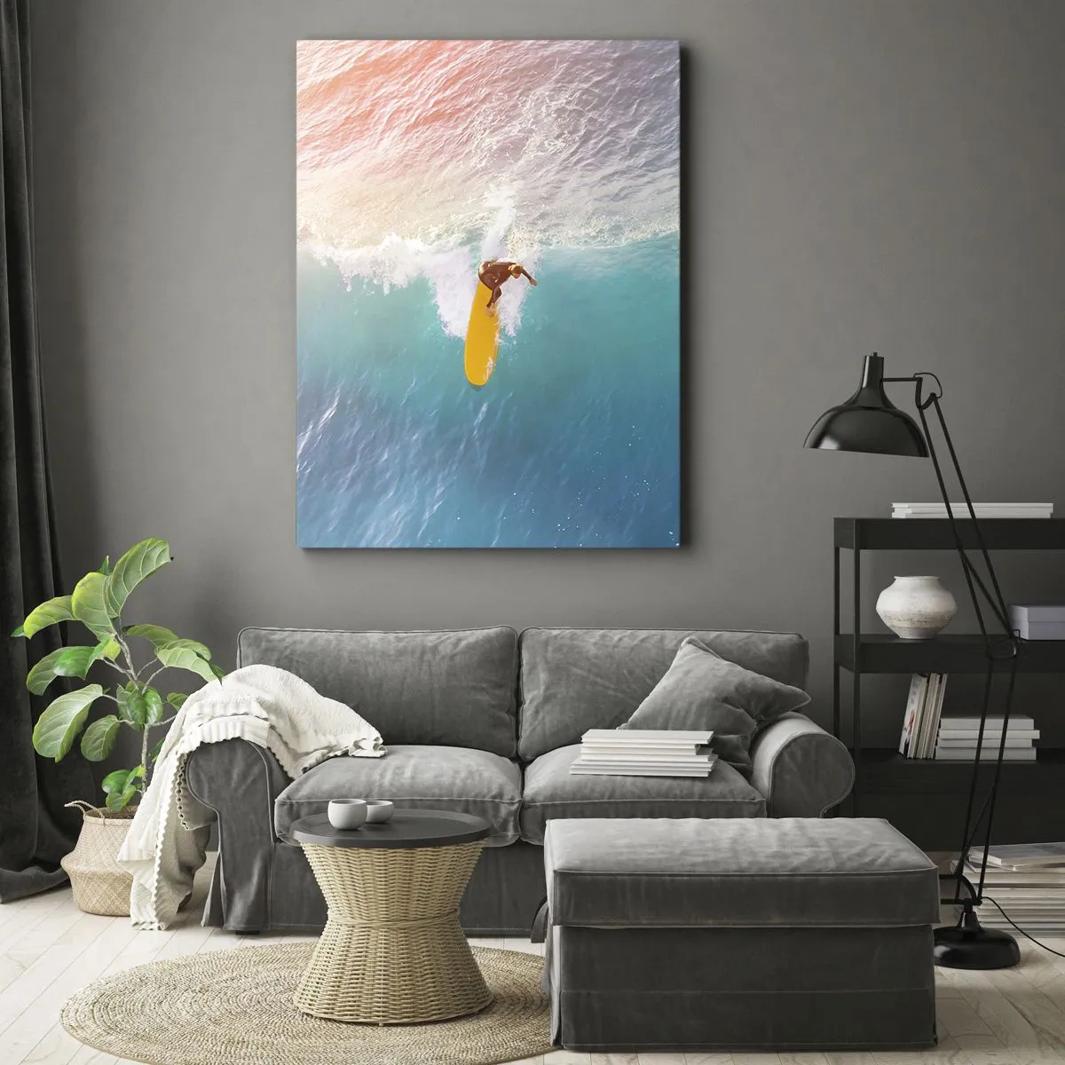 Canvas picture - Ocean Rider - 50x70 cm