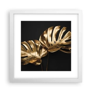 Poster in white frmae - Tresaures of Nature - 30x30 cm