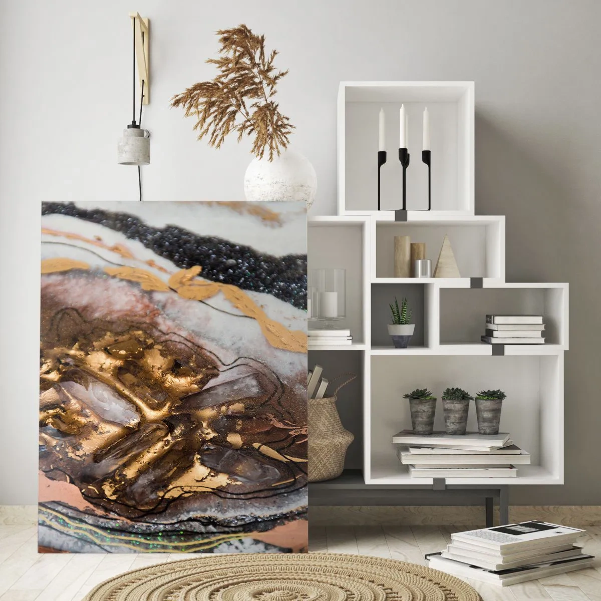 Glass picture - Element of the Earth - 50x70 cm