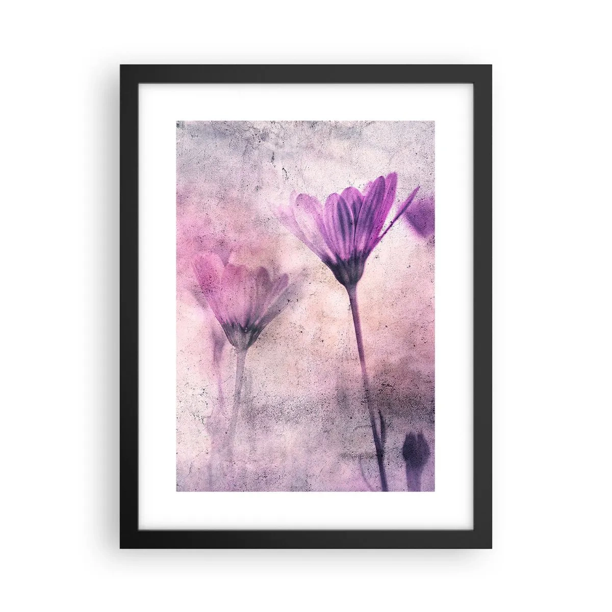 Poster in black frame - Dream of Flowers - 30x40 cm