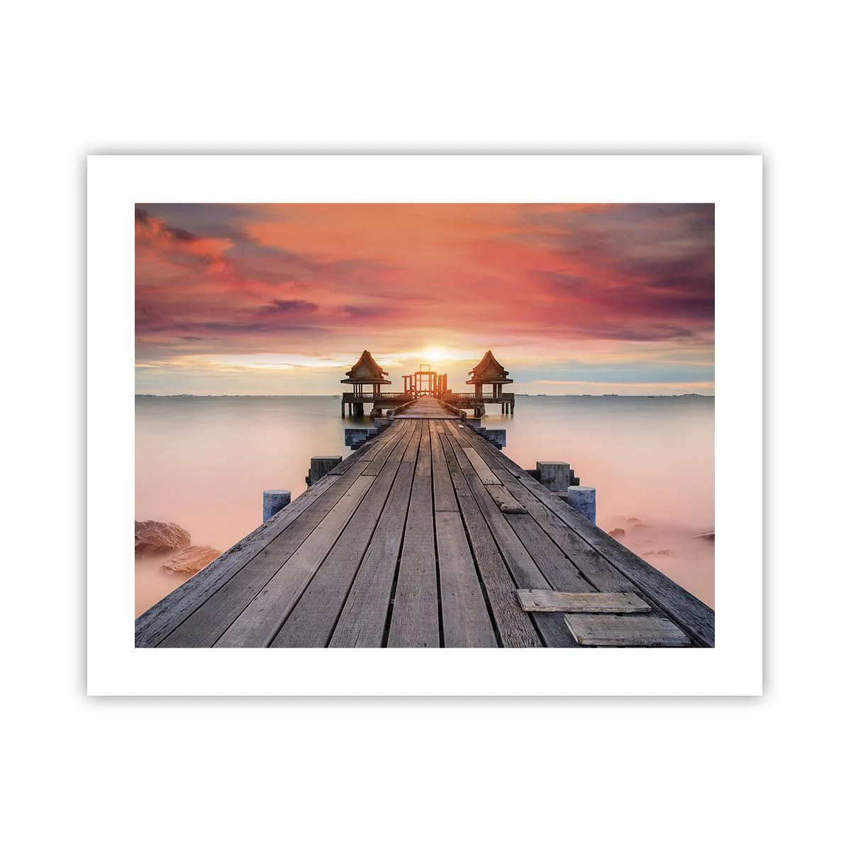 Poster - Sunset on the East - 50x40 cm