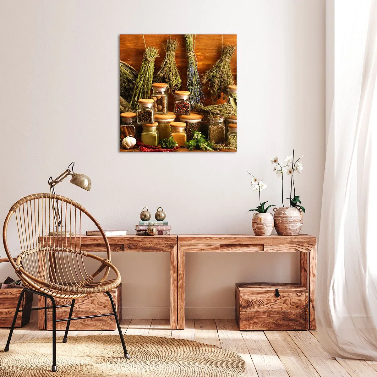 Canvas picture - Kitchen Magic - 30x30 cm