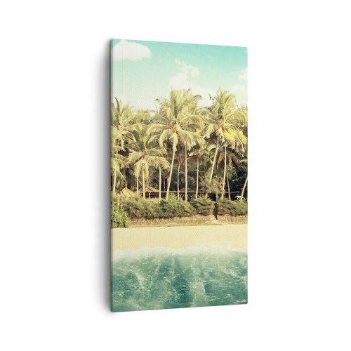 Canvas picture - How about Here? - 45x80 cm