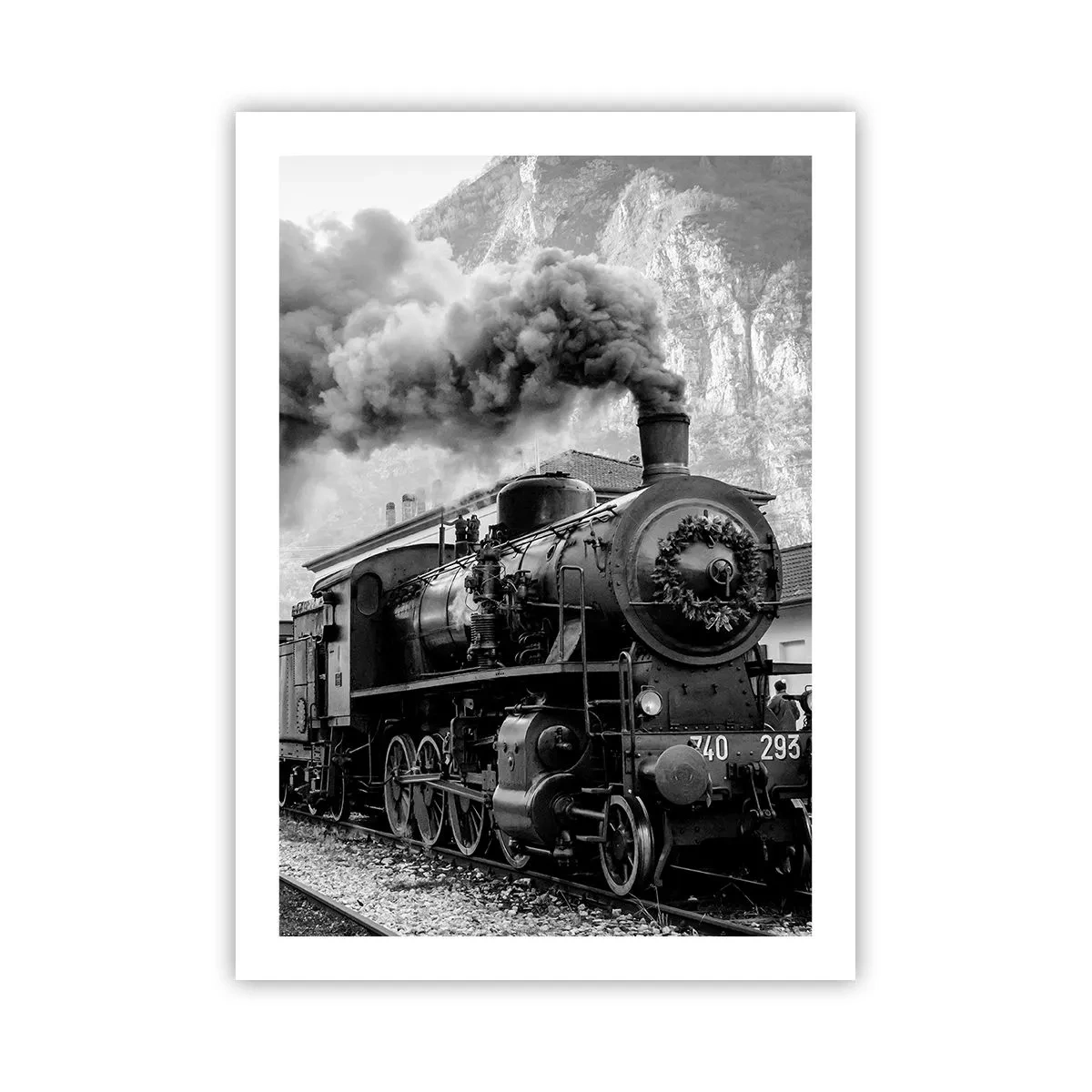 Poster - Standing at the Station... - 50x70 cm