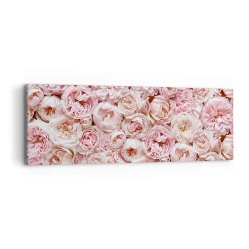 Canvas picture - Decked with Roses - 90x30 cm
