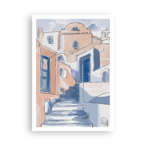 Poster - Exotic City - 70x100 cm
