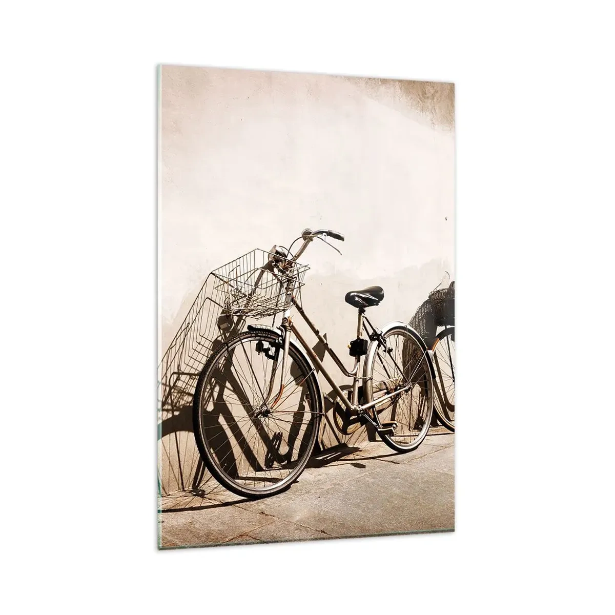 Glass picture - Unforgetable Charm of the Past - 80x120 cm