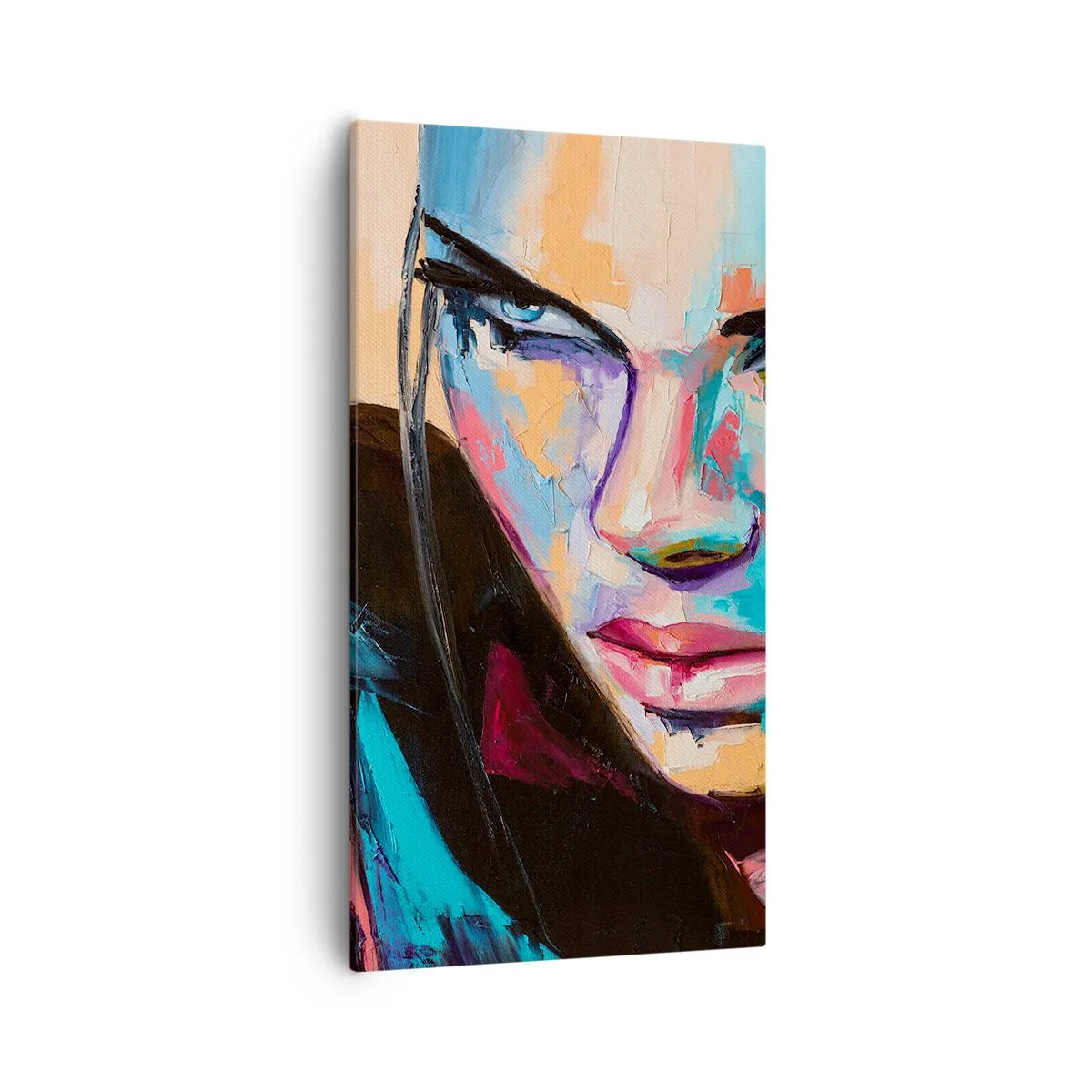 Canvas picture - Wild at Heart - 55x100 cm