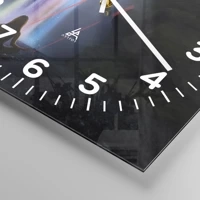 Clock face with numbers