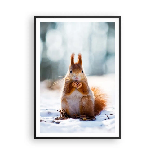Poster in black frame - What Are You Looking at? - 70x100 cm