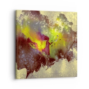 Canvas picture - Mother Nature - 30x30 cm