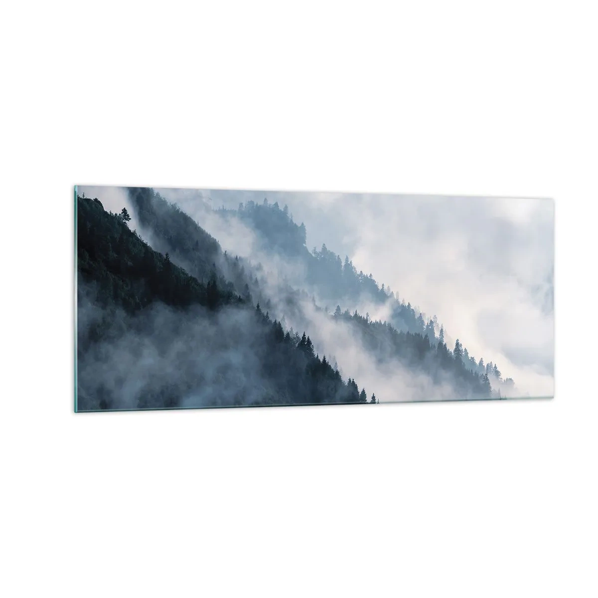 Glass picture - Mysticism of the Mountains - 100x40 cm