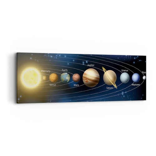 Canvas picture - One in Ten - 90x30 cm