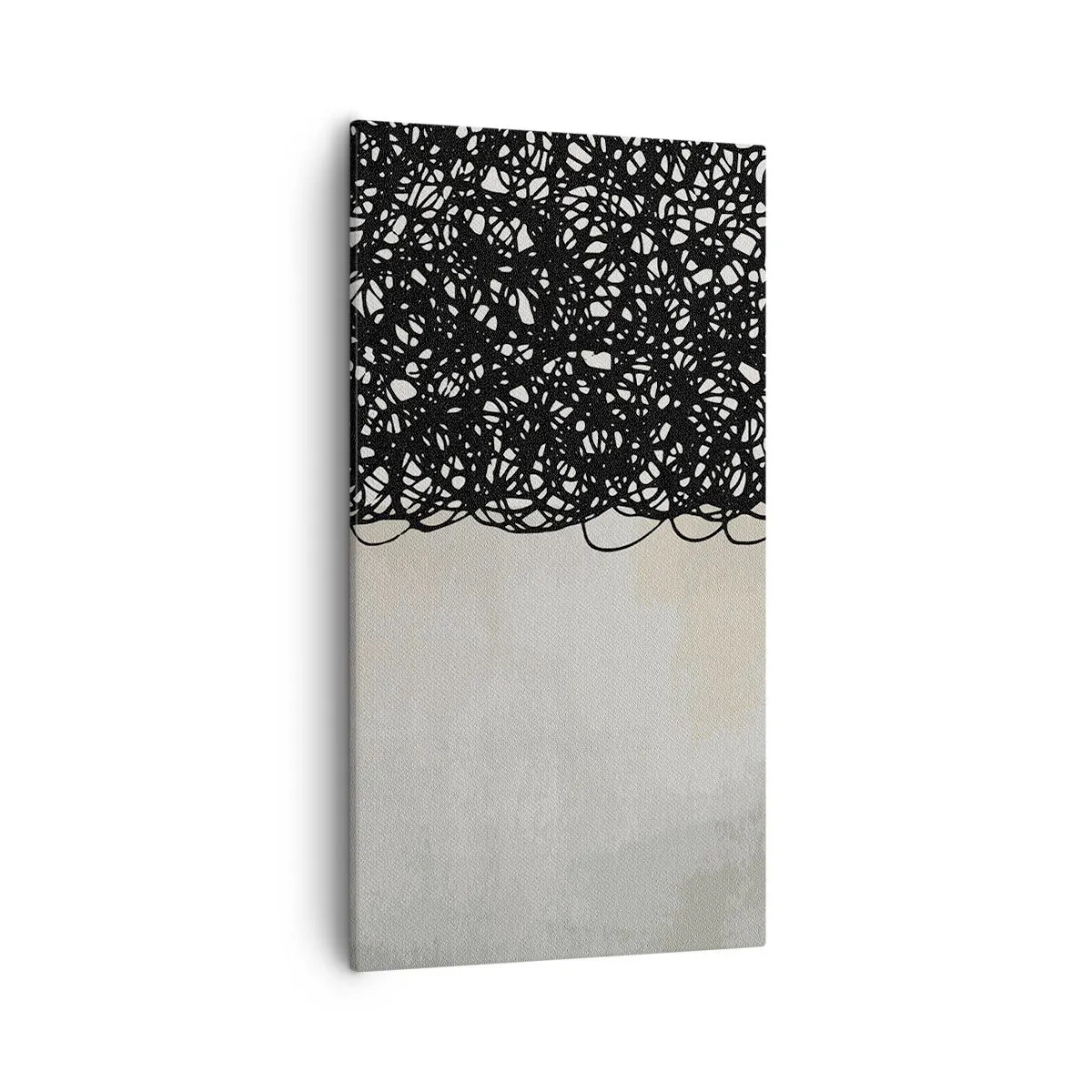 Canvas picture - Abstract Squibs - 55x100 cm