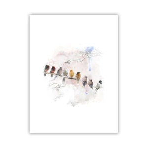 Poster - Winged Encounter - 30x40 cm